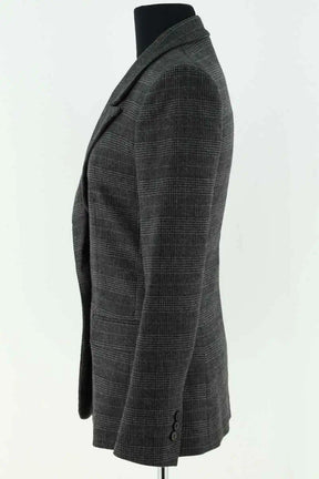 Blazer Maje Anthracite en Synthétique