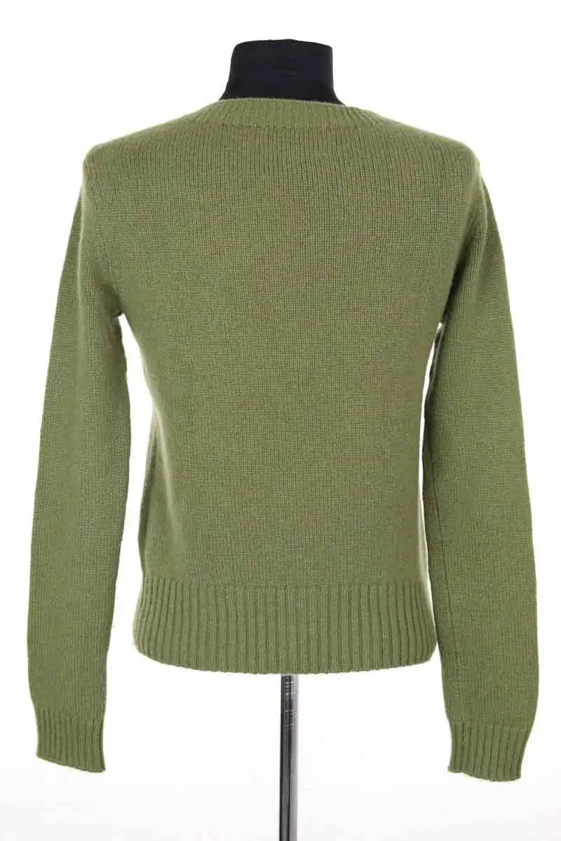 Pull Eric Bompard Kaki en Cachemire