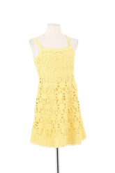 Robe Maje Jaune en Coton, taille S - Seconde Main