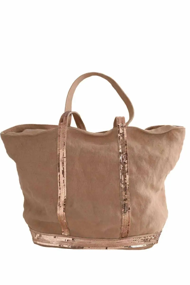 Cabas Vanessa Bruno Cabas Camel en Tissu