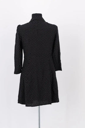 Robe Maje Noir en Synthétique