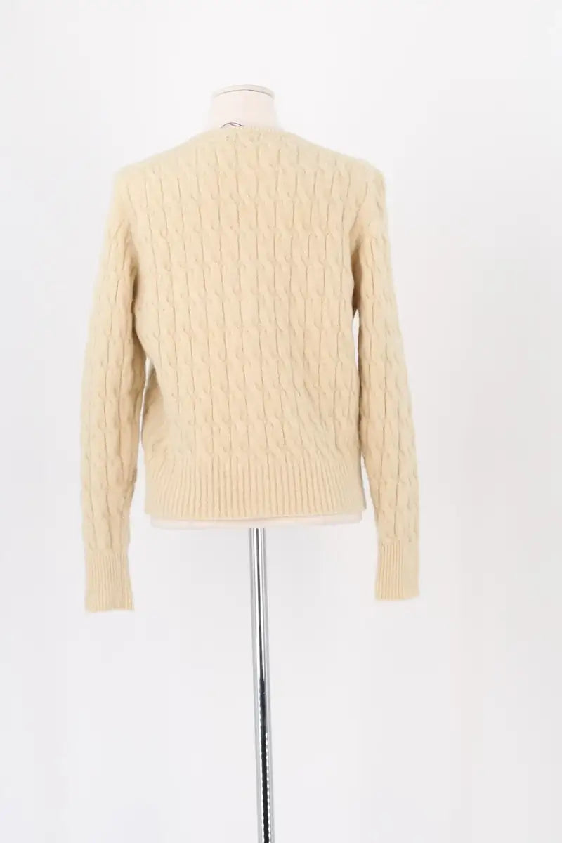 Cardigan Tara Jarmon Beige en Laine