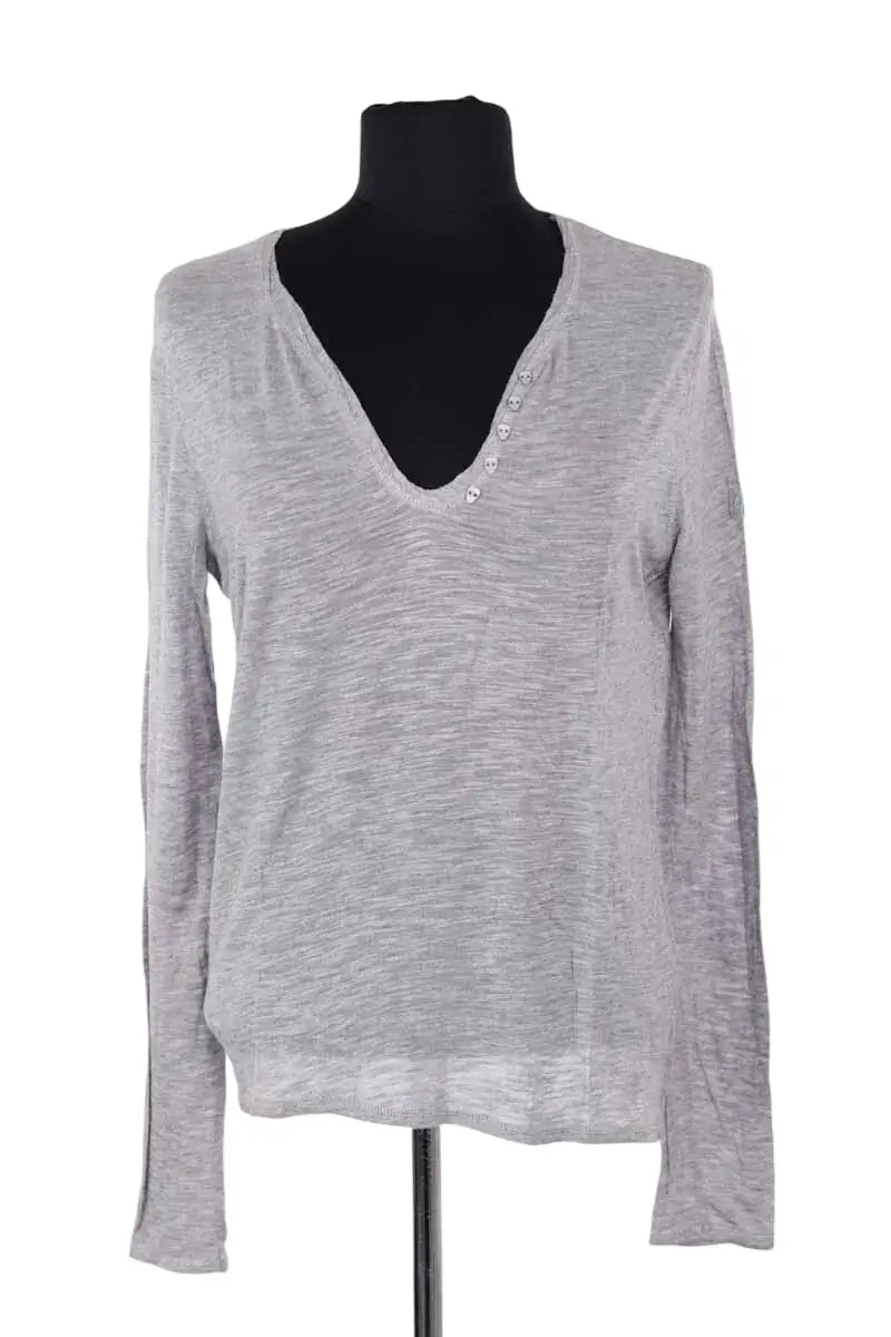 Top Zadig & Voltaire Gris en Viscose, taille XS - Seconde Main