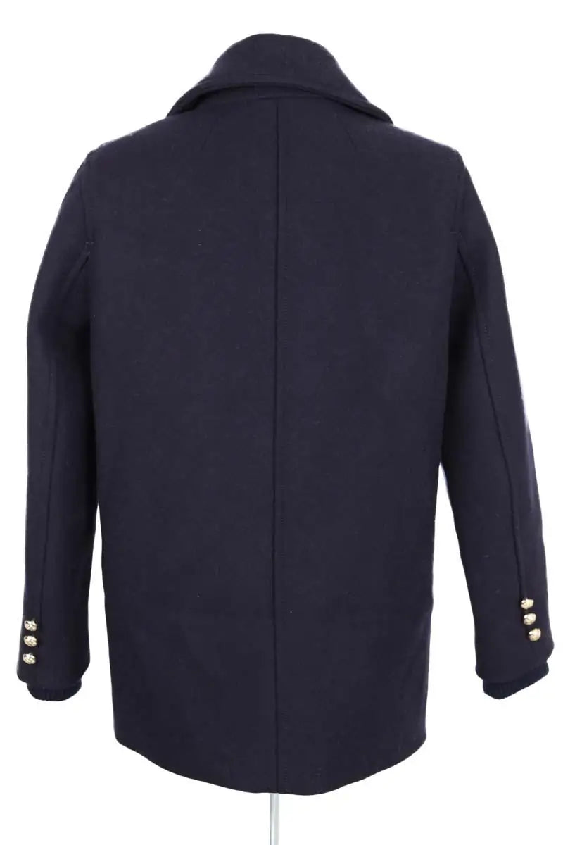 Peacoat Sandro Marine en Laine