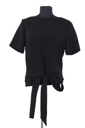 Cache-coeur Sézane Noir en Laine, taille L - Seconde Main