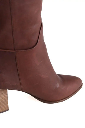 Bottes Sessun Marron en Cuir