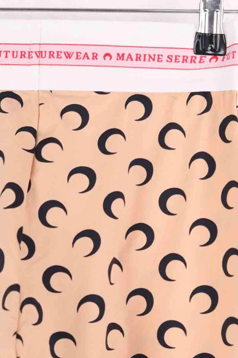 Legging Marine Serre Rose en Synthétique