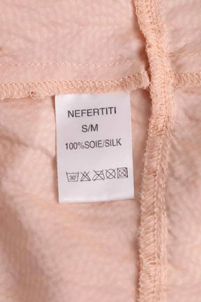 Robe Maje Nefertiti Beige en Soie