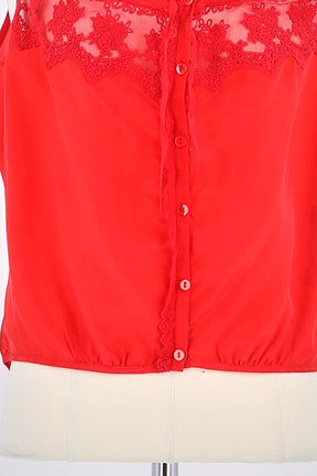Top sans manche The Kooples  Rouge