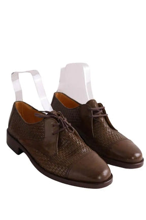 Chaussures à lacets Bally Marron en Cuir