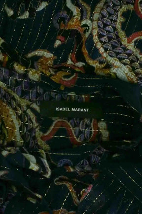 Robe Isabel Marant Bleu en Soie