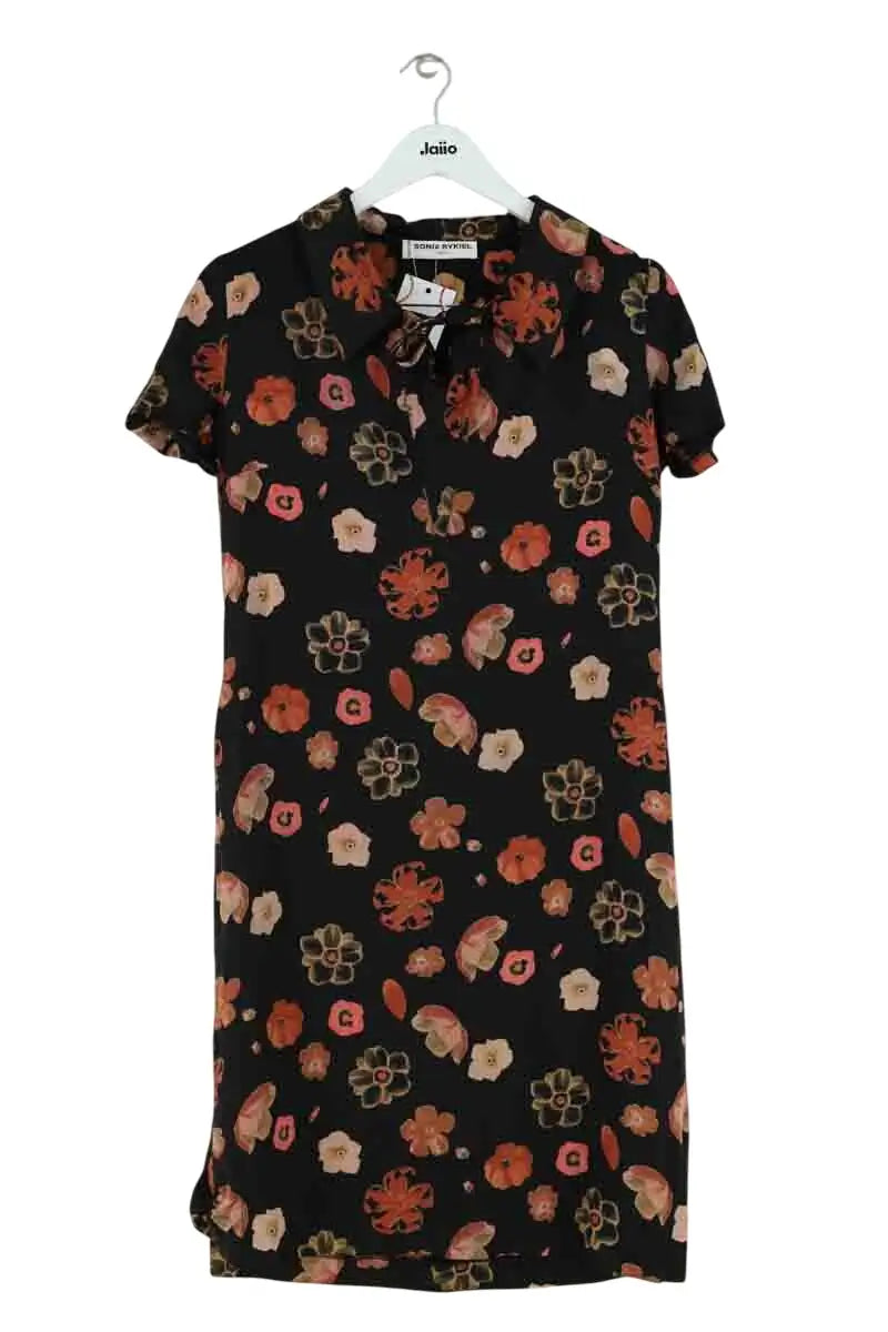 Robe Sonia Rykiel Noir en Synthétique, taille S - Seconde Main