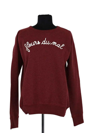 Sweatshirt Maison Labiche Rouge en Coton, taille M - Seconde Main