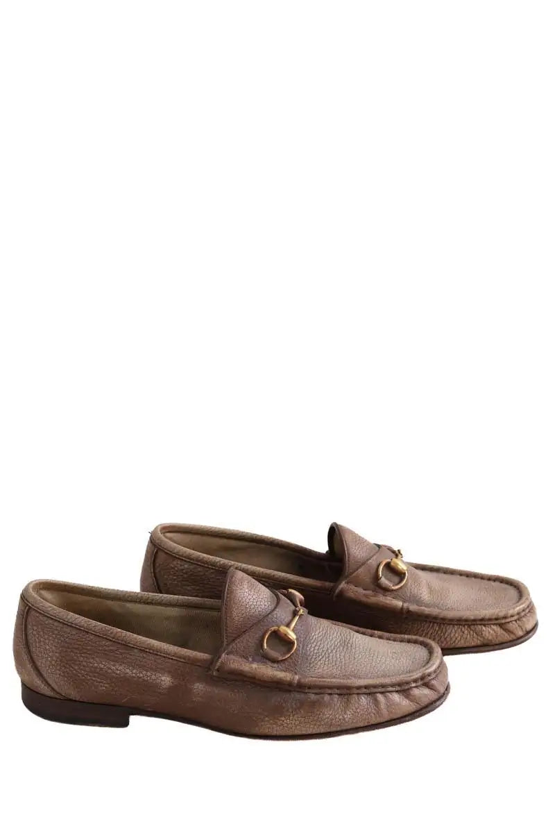 Mocassins Gucci Camel en Cuir