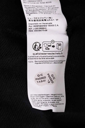 Sweatshirt Hugo Boss Noir en Coton
