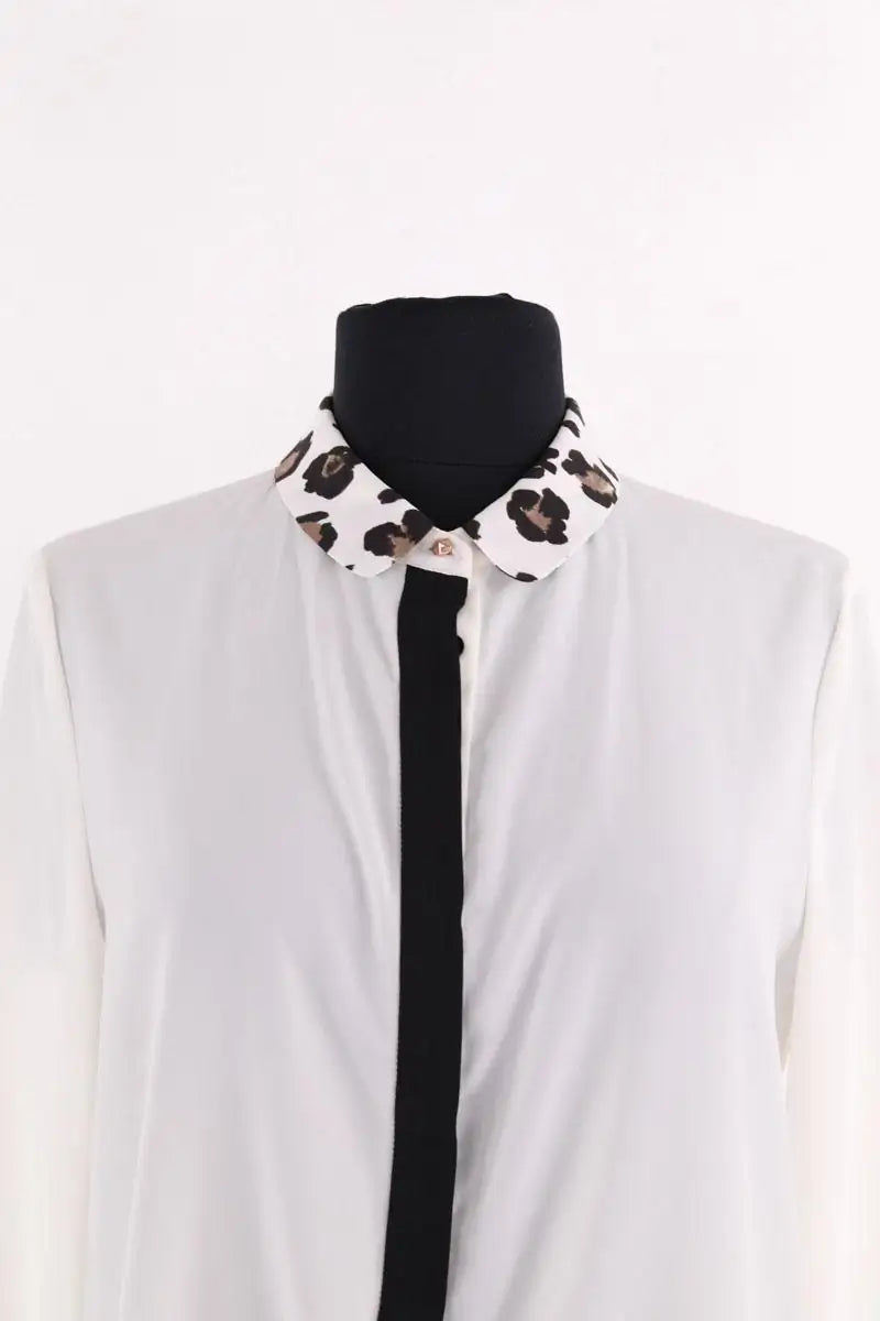 Chemise Claudie Pierlot Blanc en Synthétique