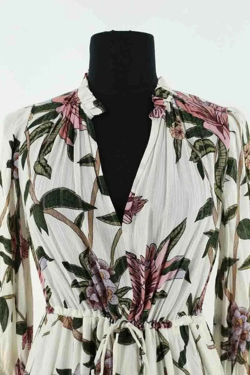 Robe Ba&Sh Blanc en Viscose