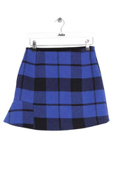 Jupe Sandro Bleu en Laine, taille S - Seconde Main