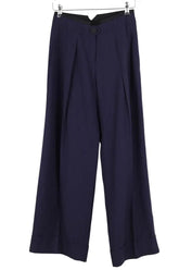 Pantalon large Tara Jarmon Bleu en Viscose, taille S - Seconde Main