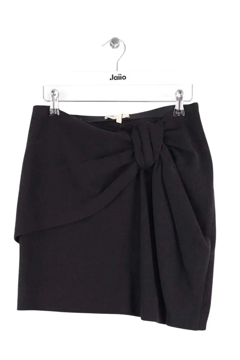 Mini jupe Maje Noir en Coton, taille L - Seconde Main