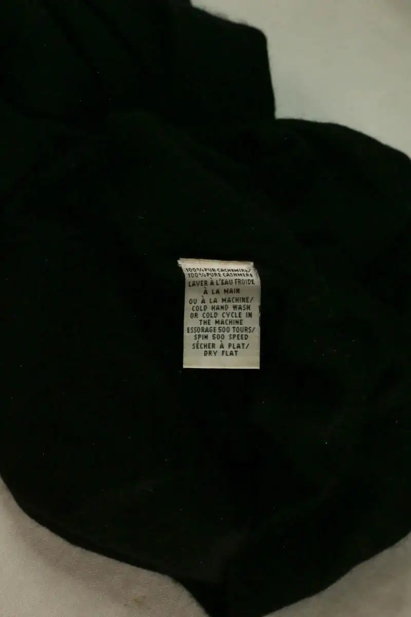 Pull Eric Bompard Noir en Cachemire