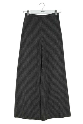 Pantalon large Forte_Forte Gris en Laine, taille S - Seconde Main