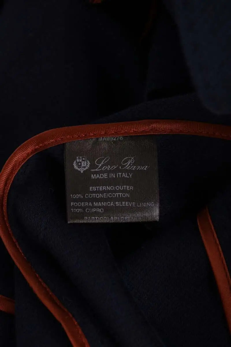 Veste Loro Piana Bleu en Coton