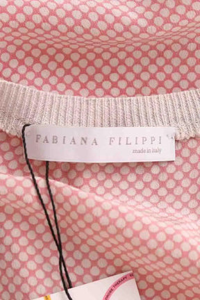 Top Fabiana Filippi Rose en Soie
