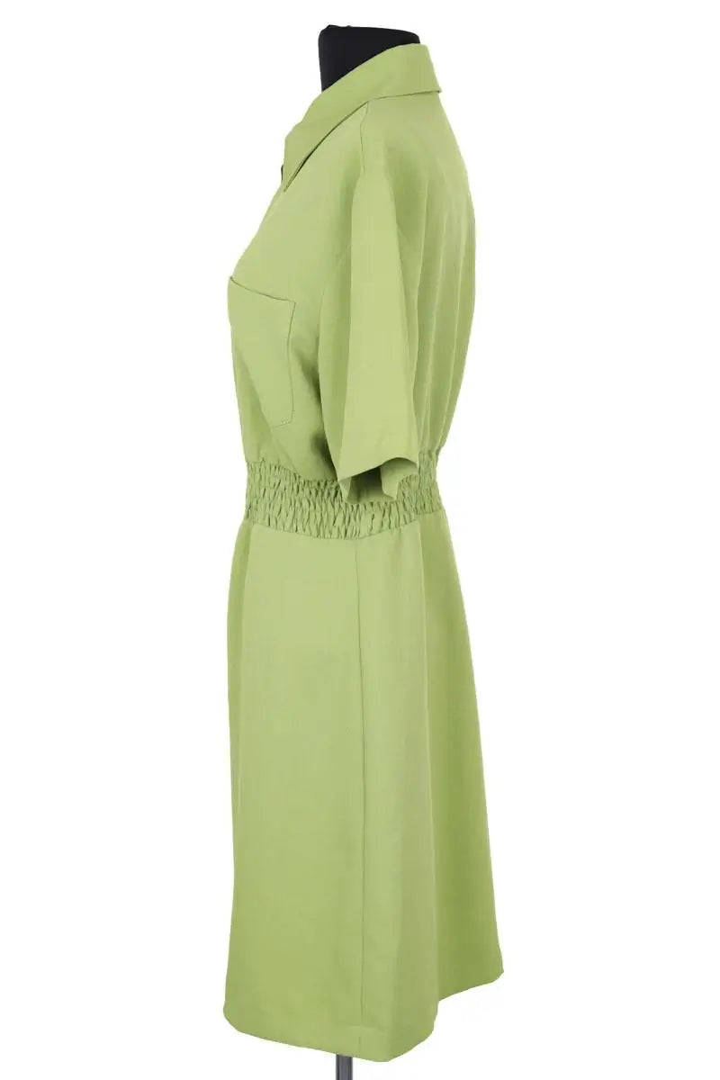 Robe Sandro Vert en Synthétique