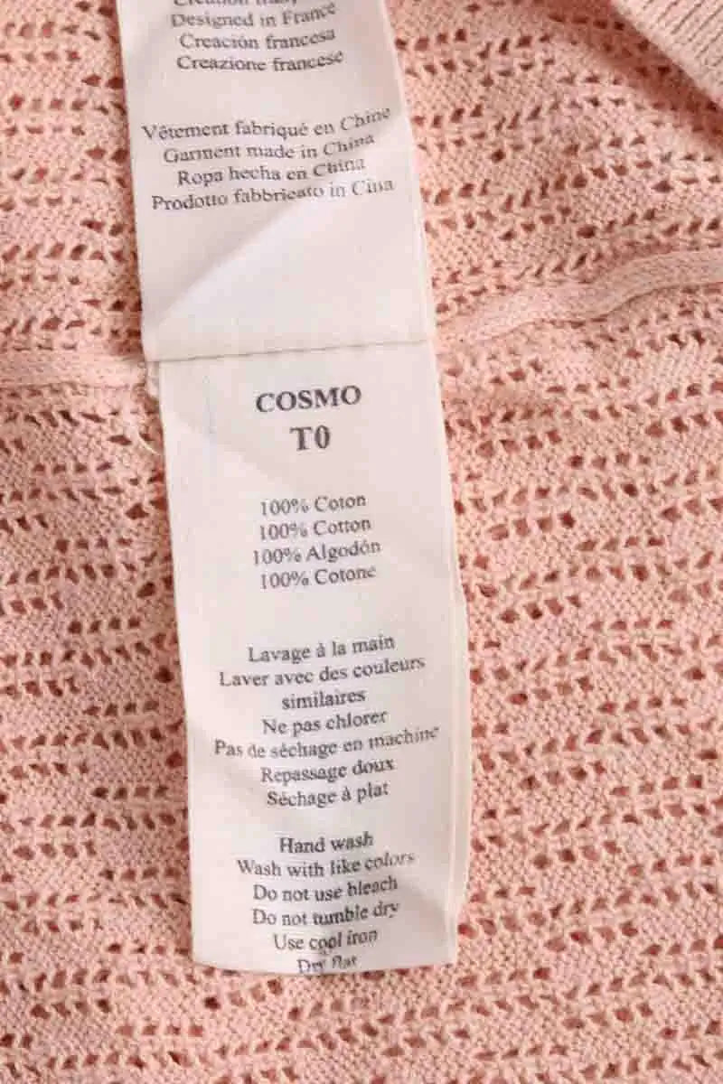 Pull Des Petits Hauts Rose en Coton