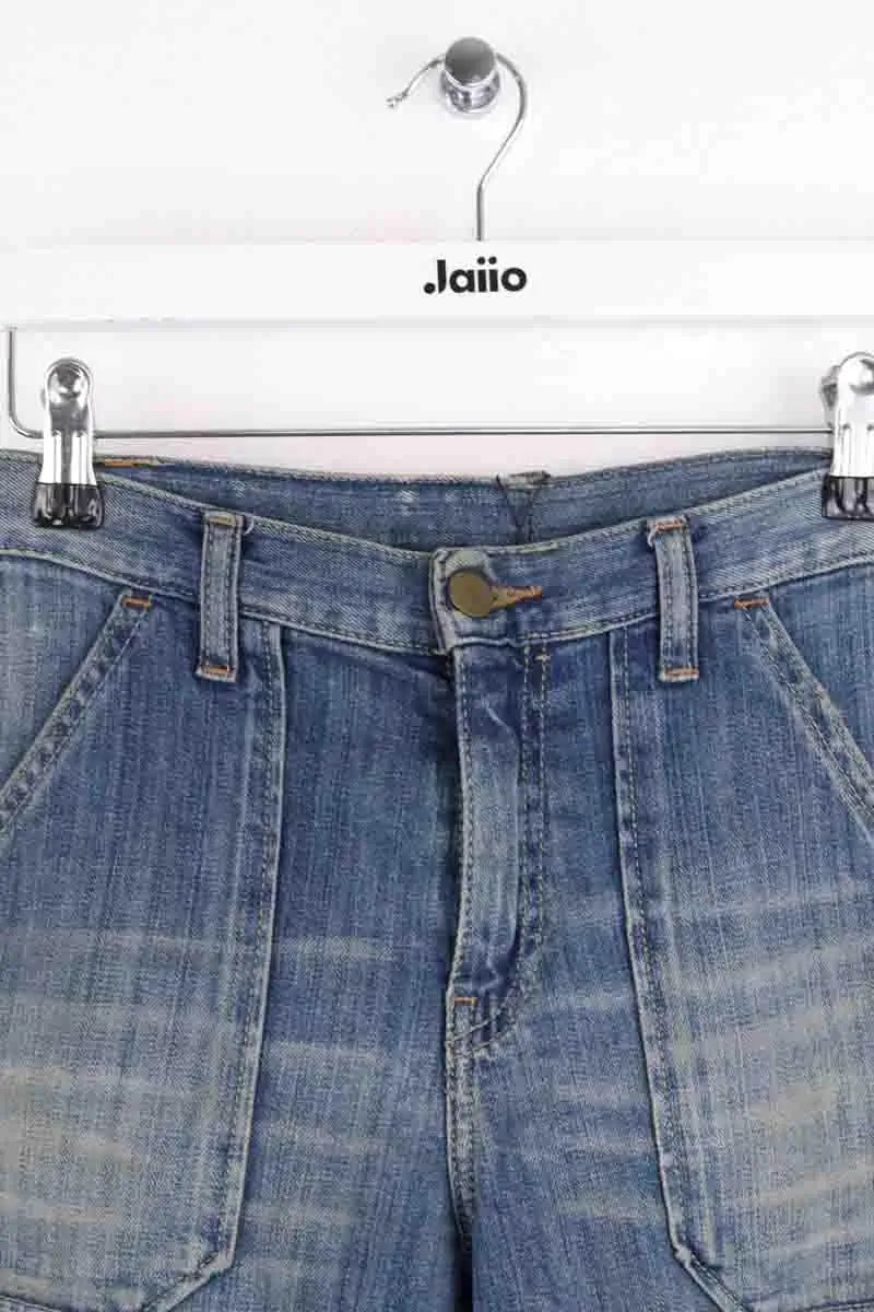 Jean droit Ba&Sh Bleu en Coton