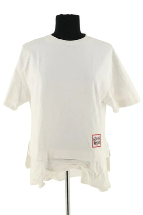 T-shirt Kenzo Blanc en Coton, taille M - Seconde Main