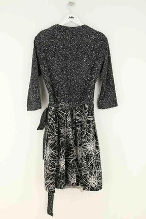 Robe Diane Von Furstenberg Noir en Coton