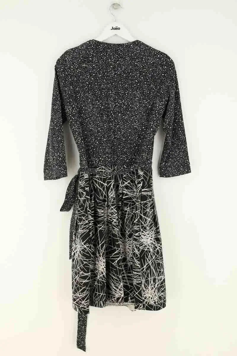 Robe Diane Von Furstenberg Noir en Coton