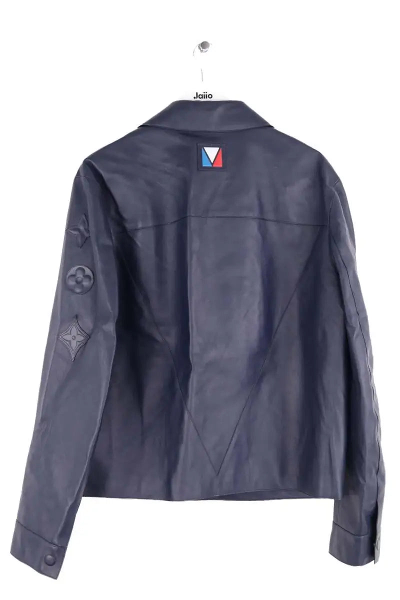 Veste Louis Vuitton Bleu en Cuir