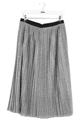 Jupe Pinko Argent en Synthétique, taille S - Seconde Main