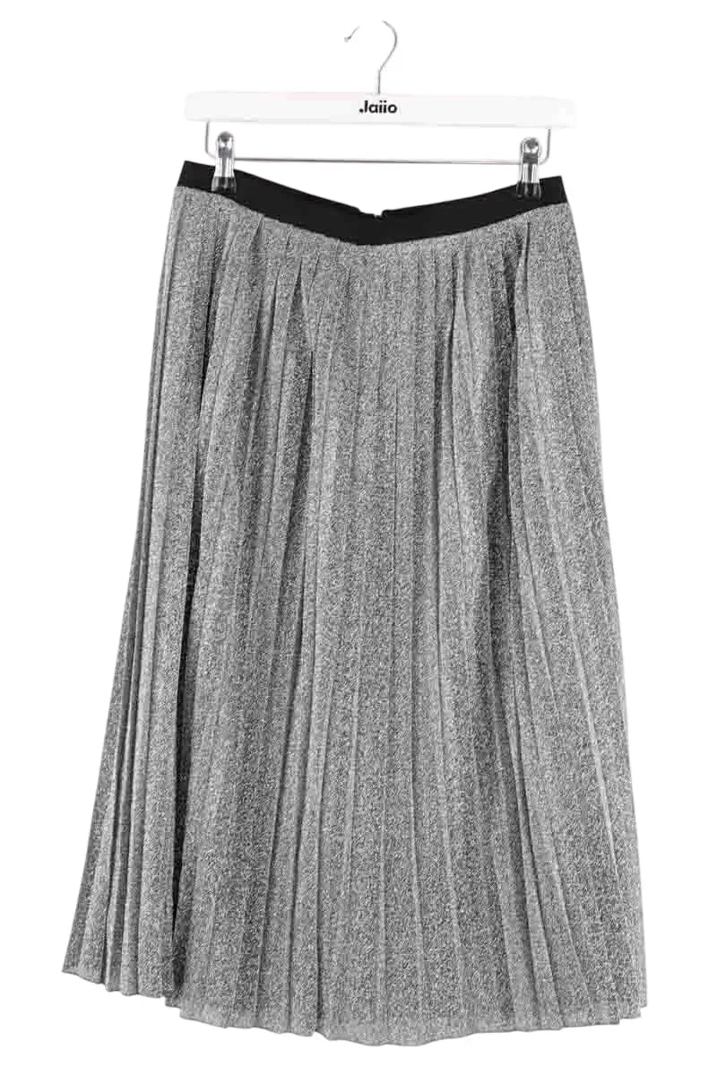 Jupe Pinko Argent en Synthétique, taille S - Seconde Main