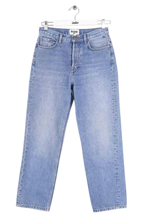 Jean droit Rouje Bleu en Coton, taille M - Seconde Main
