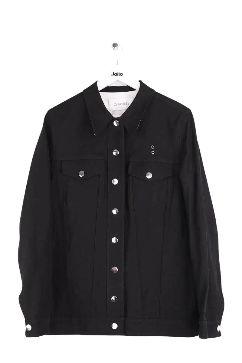 Veste Calvin Klein Noir en Coton, taille L - Seconde Main