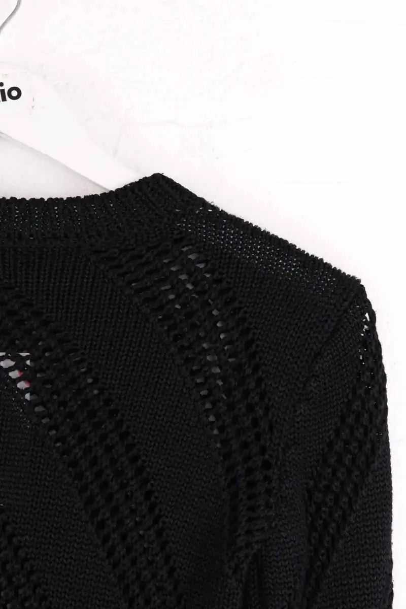 Pull Saint Laurent Noir en Viscose