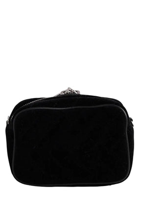 Sac banane Sandro Noir en Velours - Seconde Main