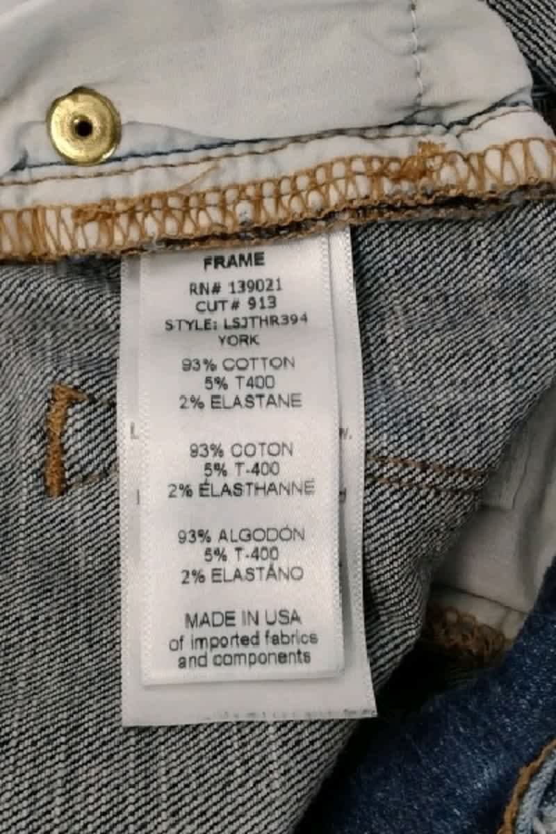 Jean slim Frame  Bleu