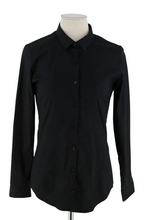 Chemise The Kooples Noir en Coton, taille XS - Seconde Main