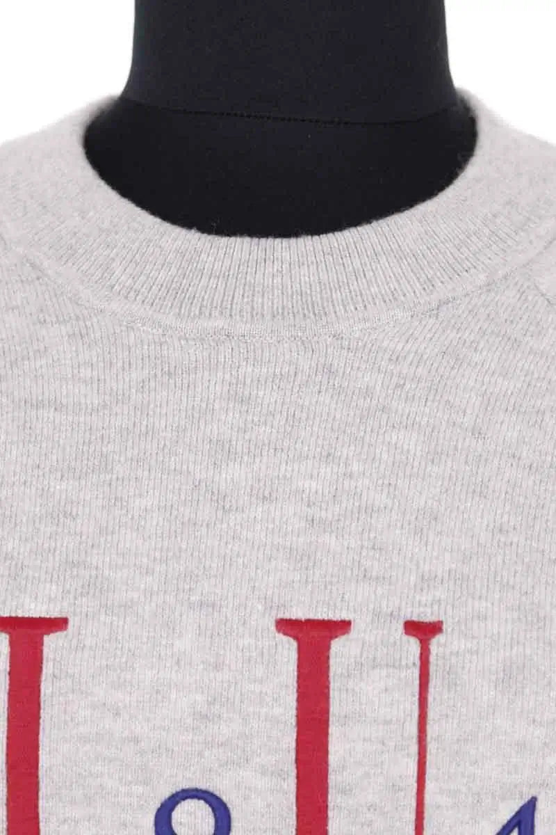 Pull Sandro Gris en Laine