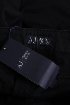 Bermuda Armani Jeans Noir en Coton