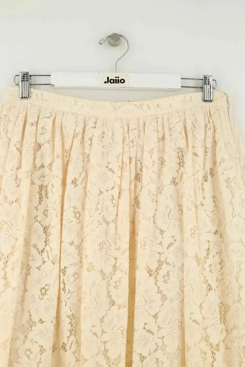 Jupe Tara Jarmon Beige en Coton
