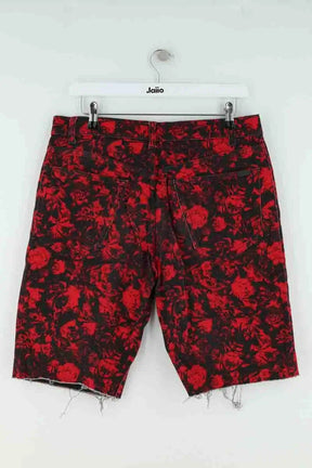 Bermuda Saint Laurent Rouge en Coton