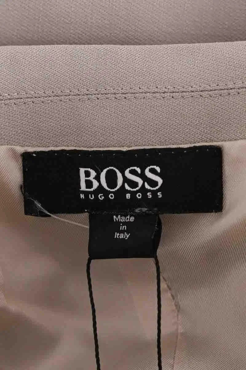Blazer Boss Beige en Laine