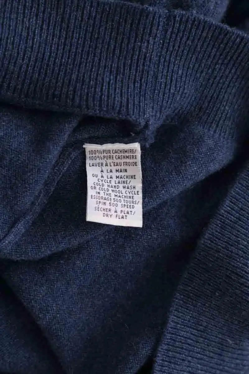 Pull Eric Bompard Bleu en Cachemire