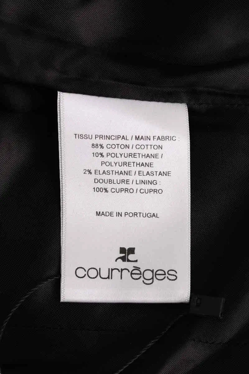 Veste Courrèges Veste réedition  Noir en Coton